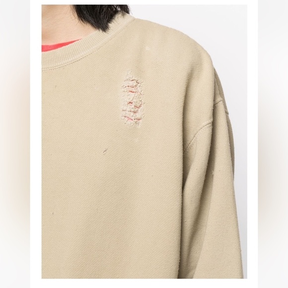 La Detresse | Distressed Crewneck Sweatshirt - Picture 5 of 10